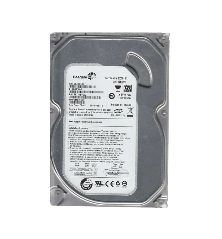 Seagate 9FZ162-302 320GB 3Gb/s SATA