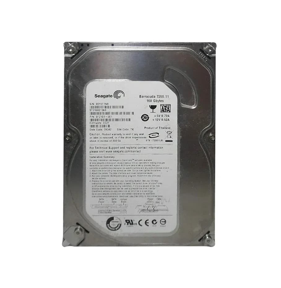 Seagate 9FZ181-301 160GB 3Gb/s SATA