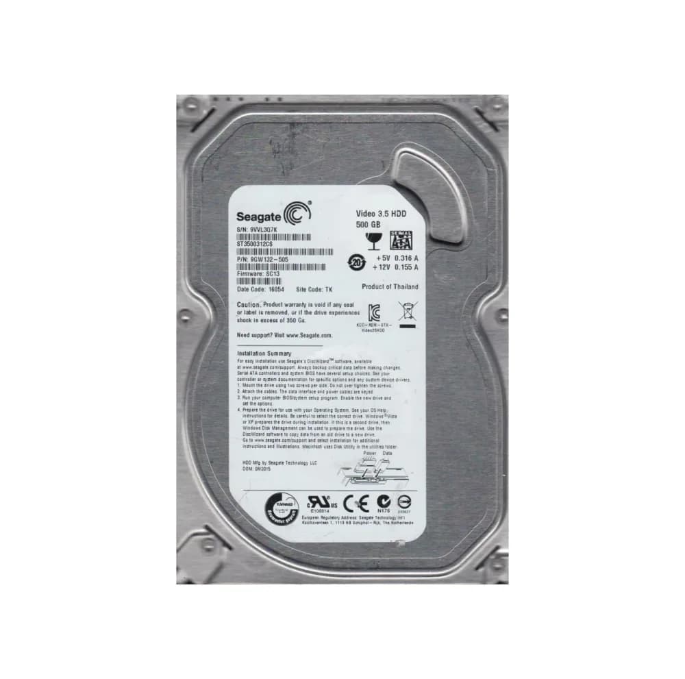 Seagate 9GW132-505 500GB 3Gb/s SATA