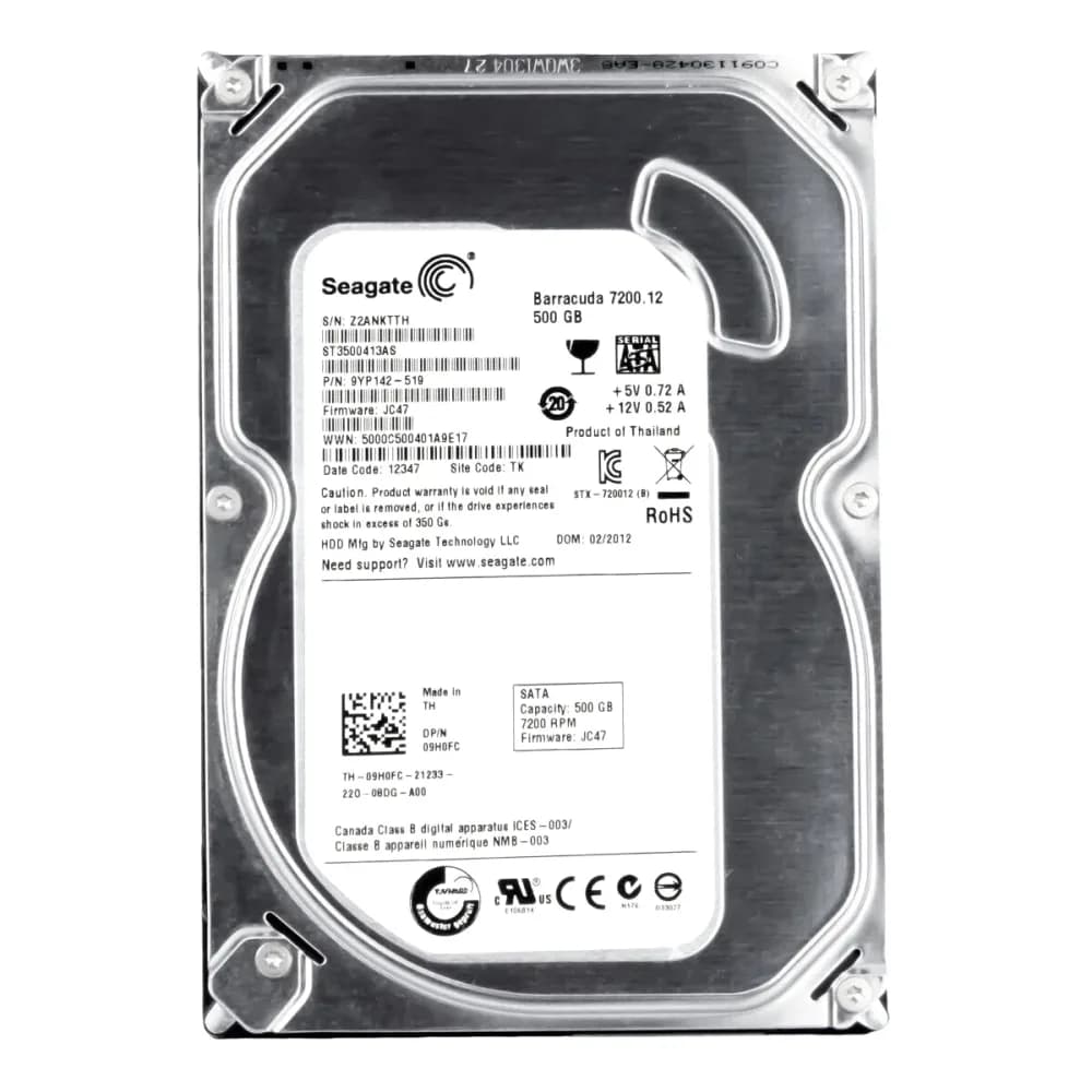 Dell 9H0FC 500GB 6Gb/s SATA