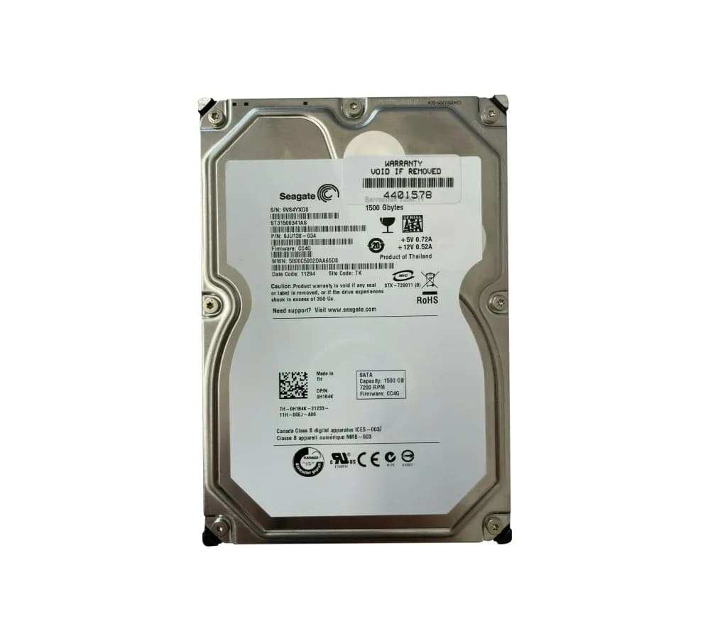 Seagate 9JU138-034 1.5TB 3Gb/s SATA