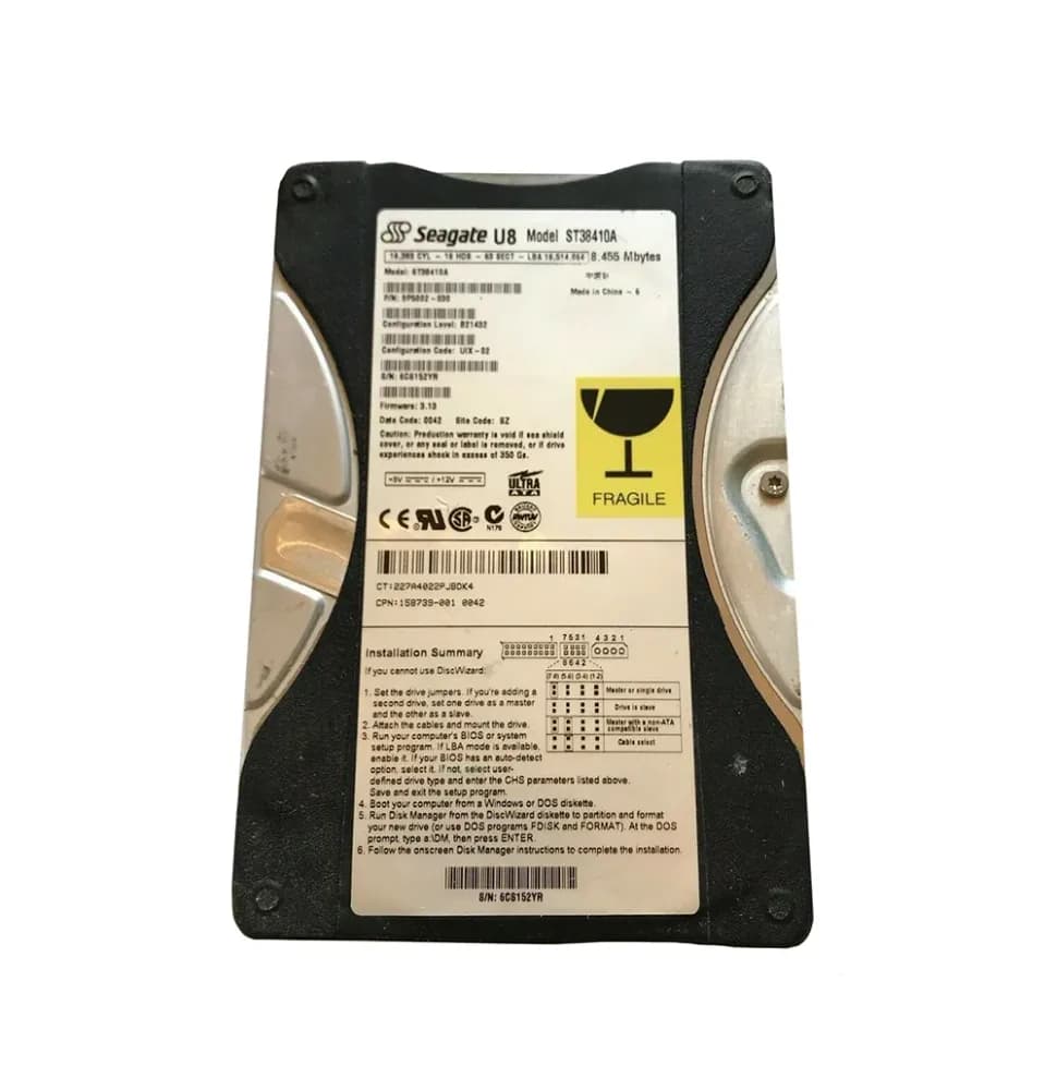 Seagate 9P5002-030 8.4GB IDE Ultra ATA/66 (ATA-5)