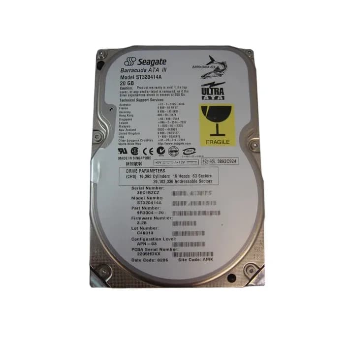 Seagate 9R3004-301 20GB IDE Ultra ATA/100 (ATA-6)