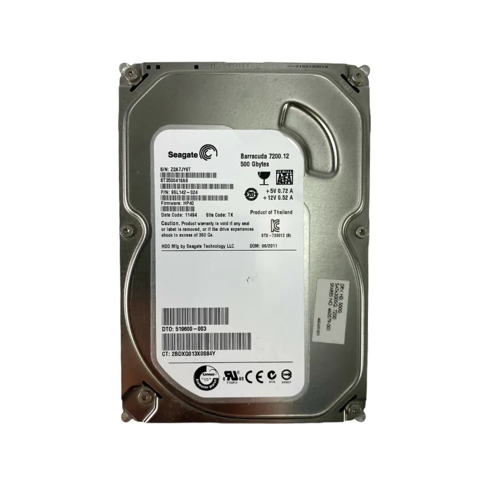 Seagate 9SL142-024 500GB 3Gb/s SATA