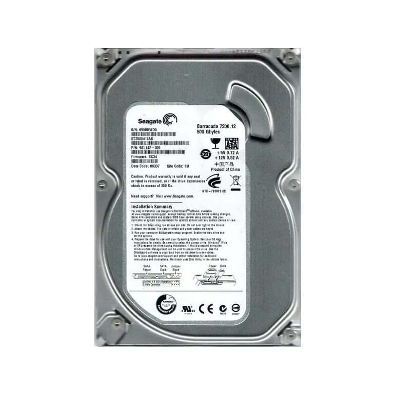 Seagate 9SL142-300 500GB 3Gb/s SATA