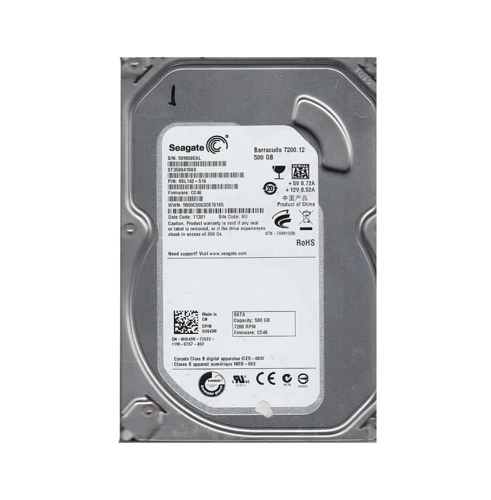 Seagate 9SL142-516 500GB 3Gb/s SATA