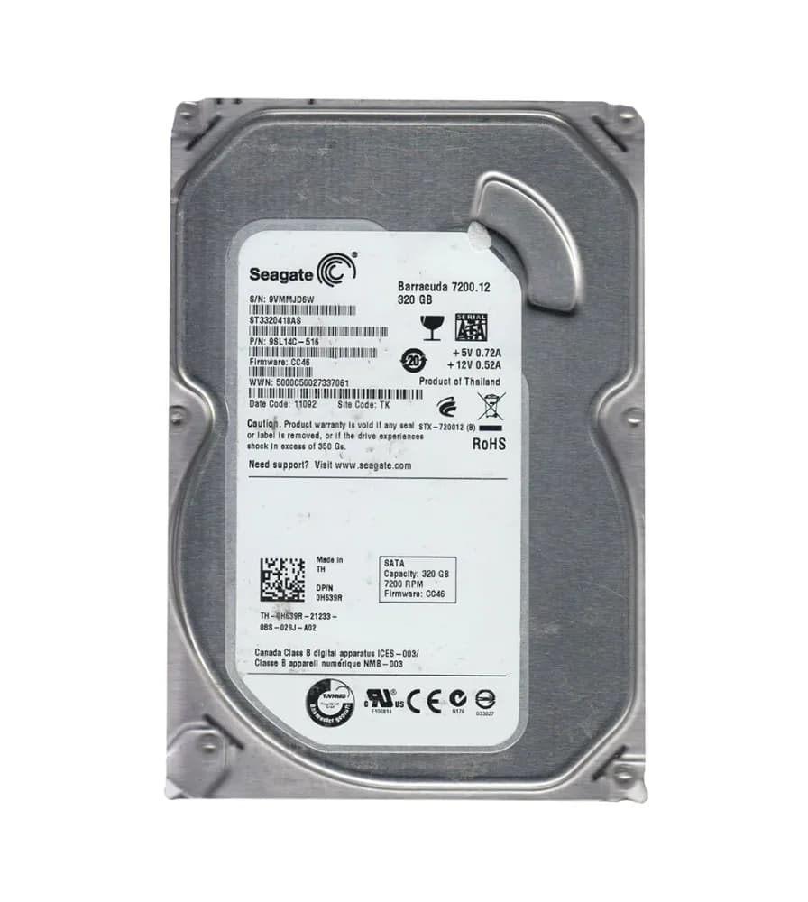 Seagate 9SL14C-516 320GB 3Gb/s SATA