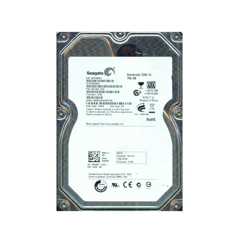 Seagate 9SL153-034 750GB 3Gb/s SATA