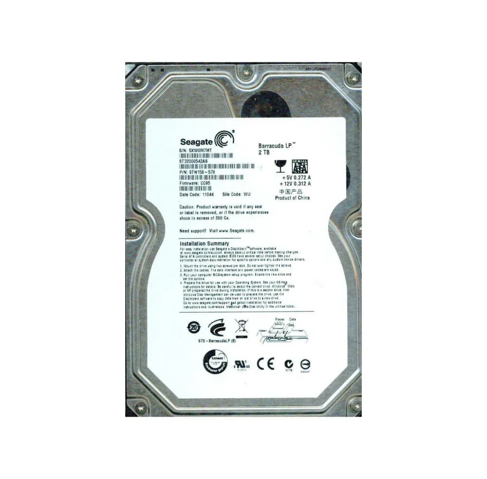Seagate 9TN158-578 2TB 3Gb/s SATA