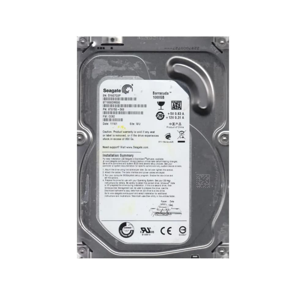 Seagate 9TS15E-568 1TB 3Gb/s SATA