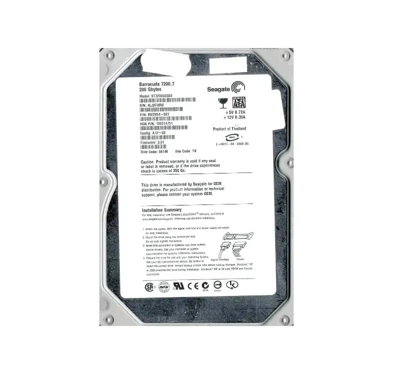Seagate 9W2854-001 200GB 1.5Gb/s SATA