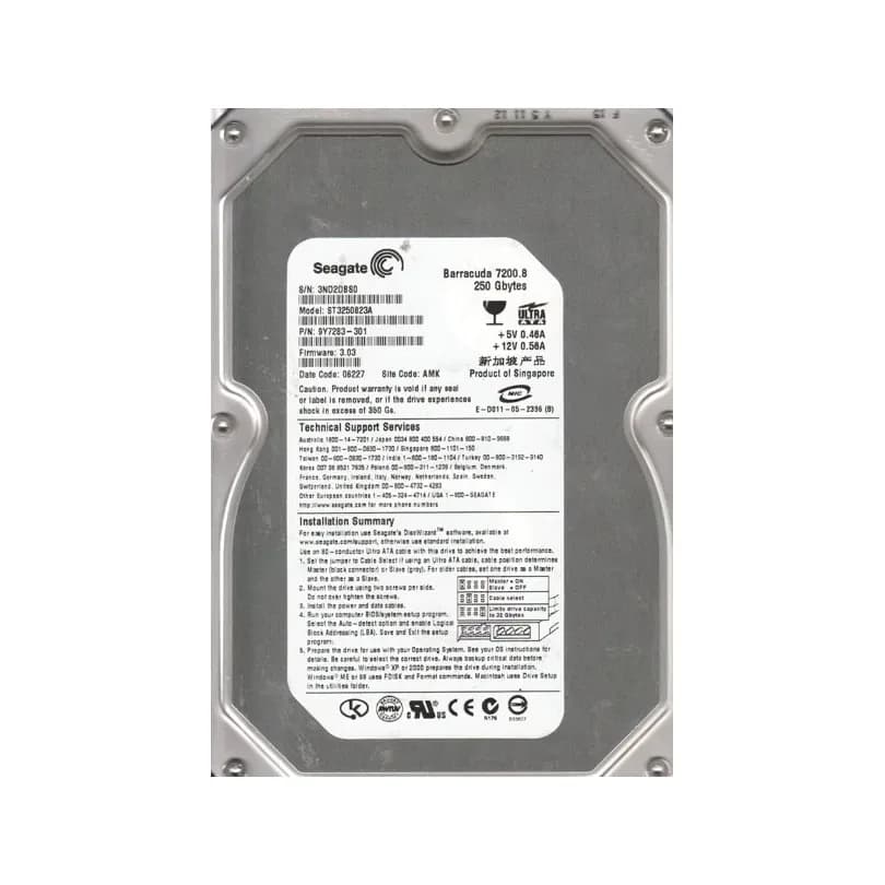 Seagate 9Y7283-301 250GB
