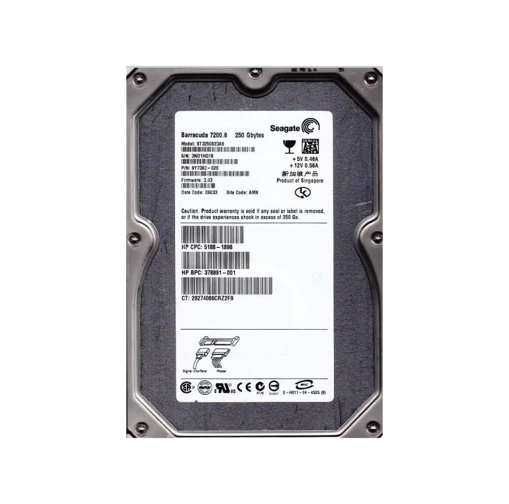 Seagate 9Y7383-020 250GB 1.5Gb/s SATA
