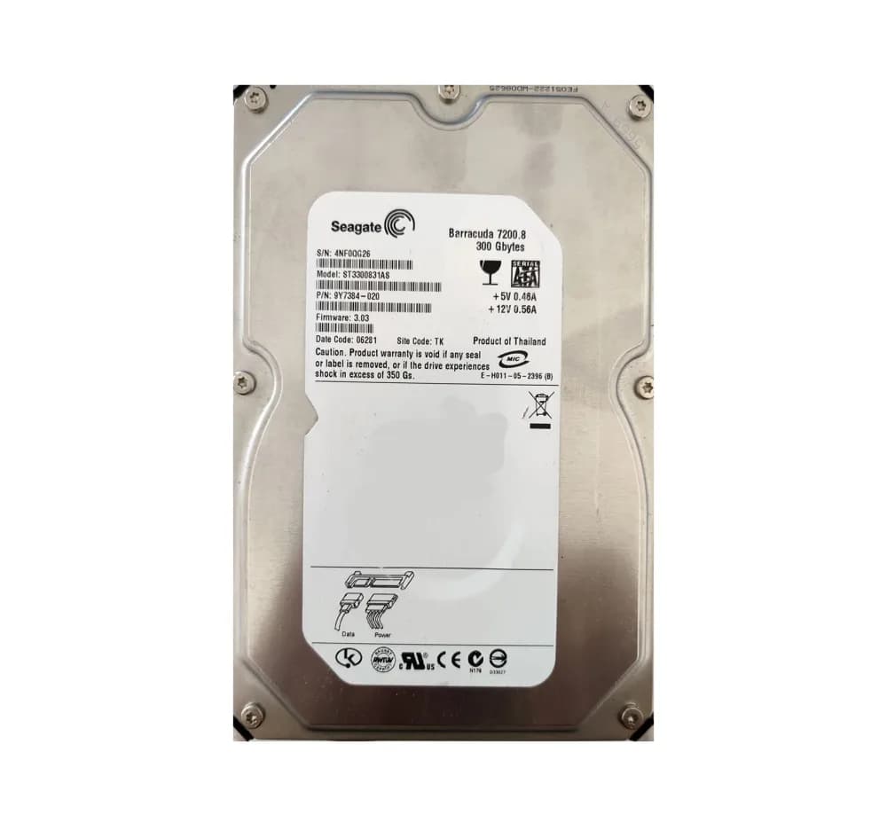 Seagate 9Y7384-020 300GB 1.5Gb/s SATA