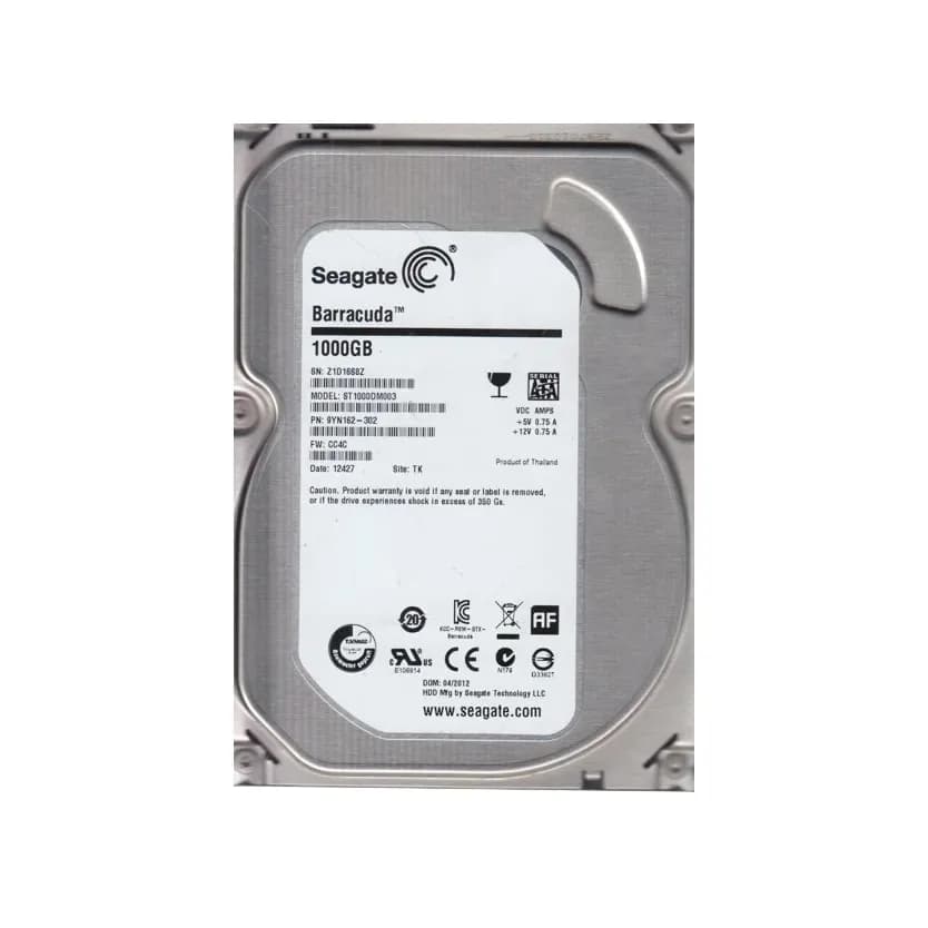 Seagate 9YN162-302 1TB 6Gb/s SATA