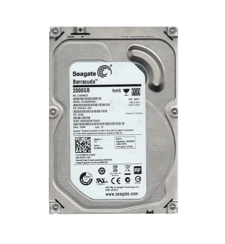 Seagate 9YN164-034 2TB 6Gb/s SATA