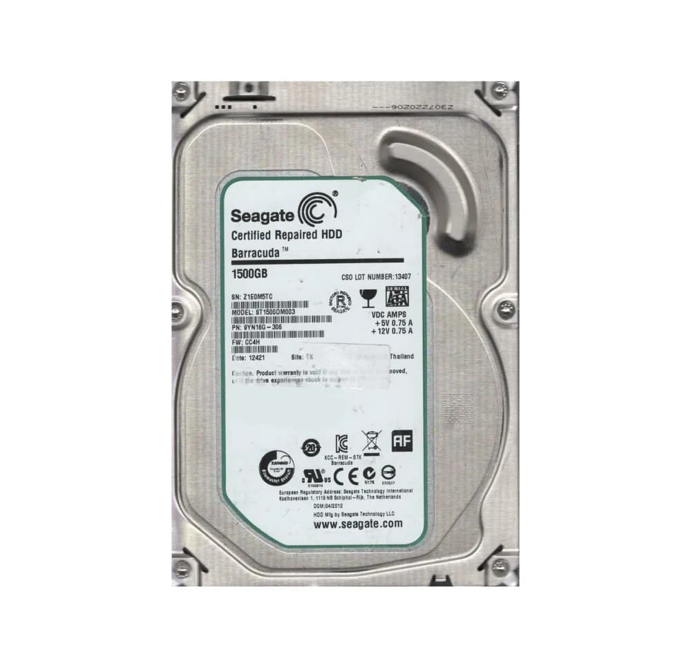 Seagate 9YN16G-306 1.5TB 6Gb/s SATA