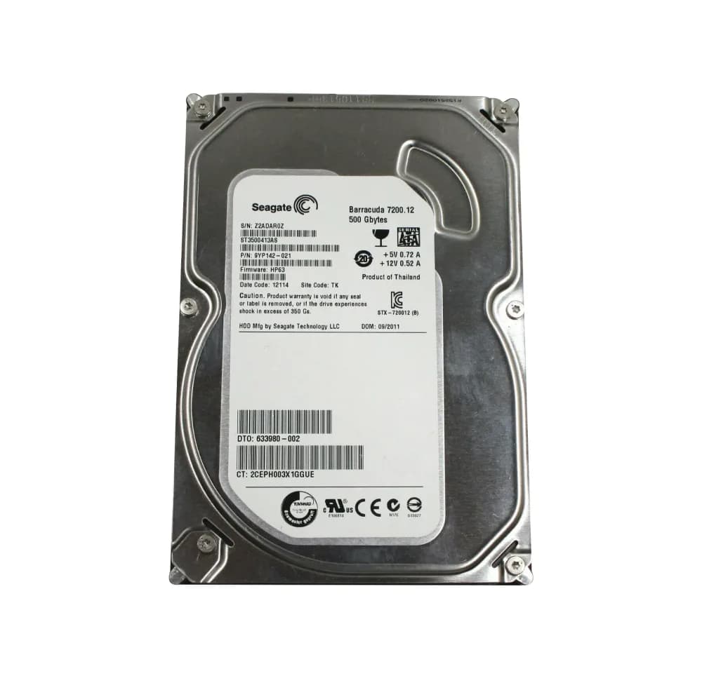 Seagate 9YP142-021 500GB 6Gb/s SATA