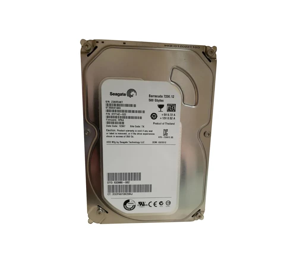 Seagate 9YP142-022 500GB 6Gb/s SATA