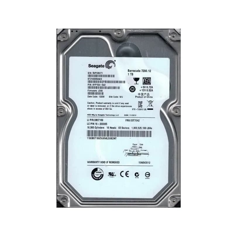 Seagate 9YP154-543 1TB 6Gb/s SATA