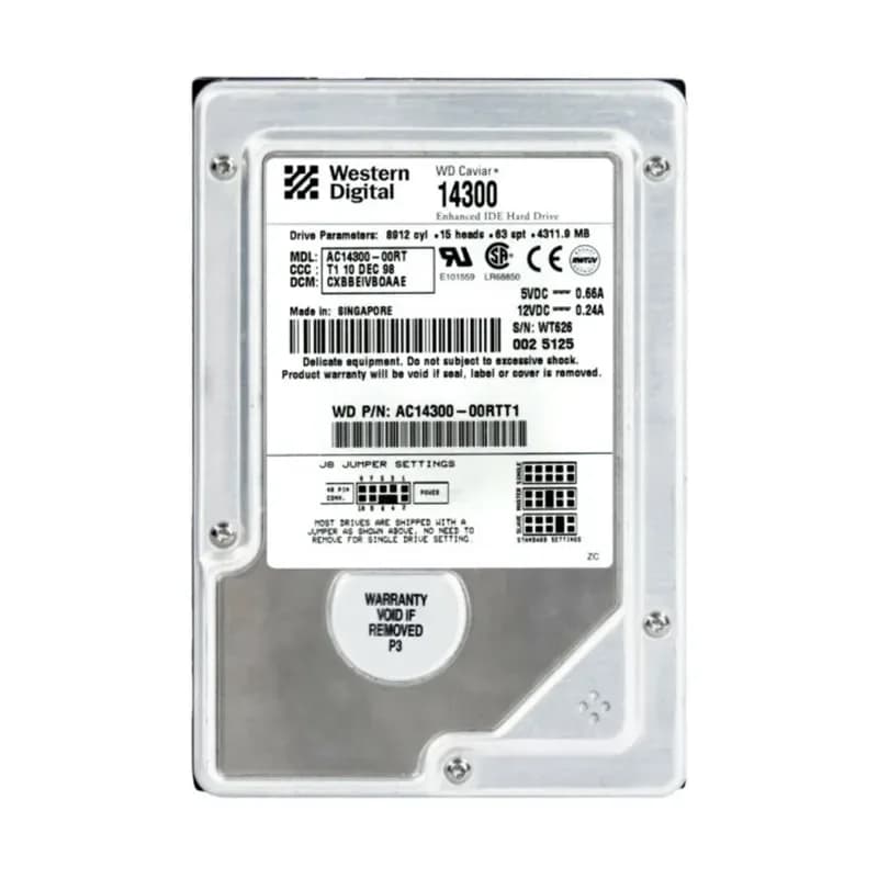 Western Digital AC14300 4.3GB IDE Ultra ATA/66 (ATA-5)