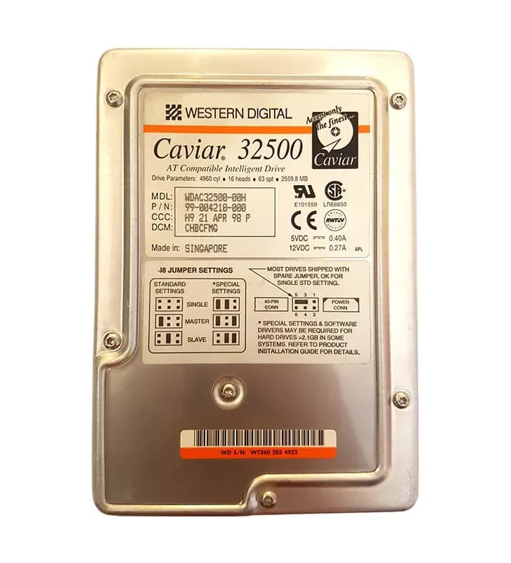 Western Digital AC32500 2GB