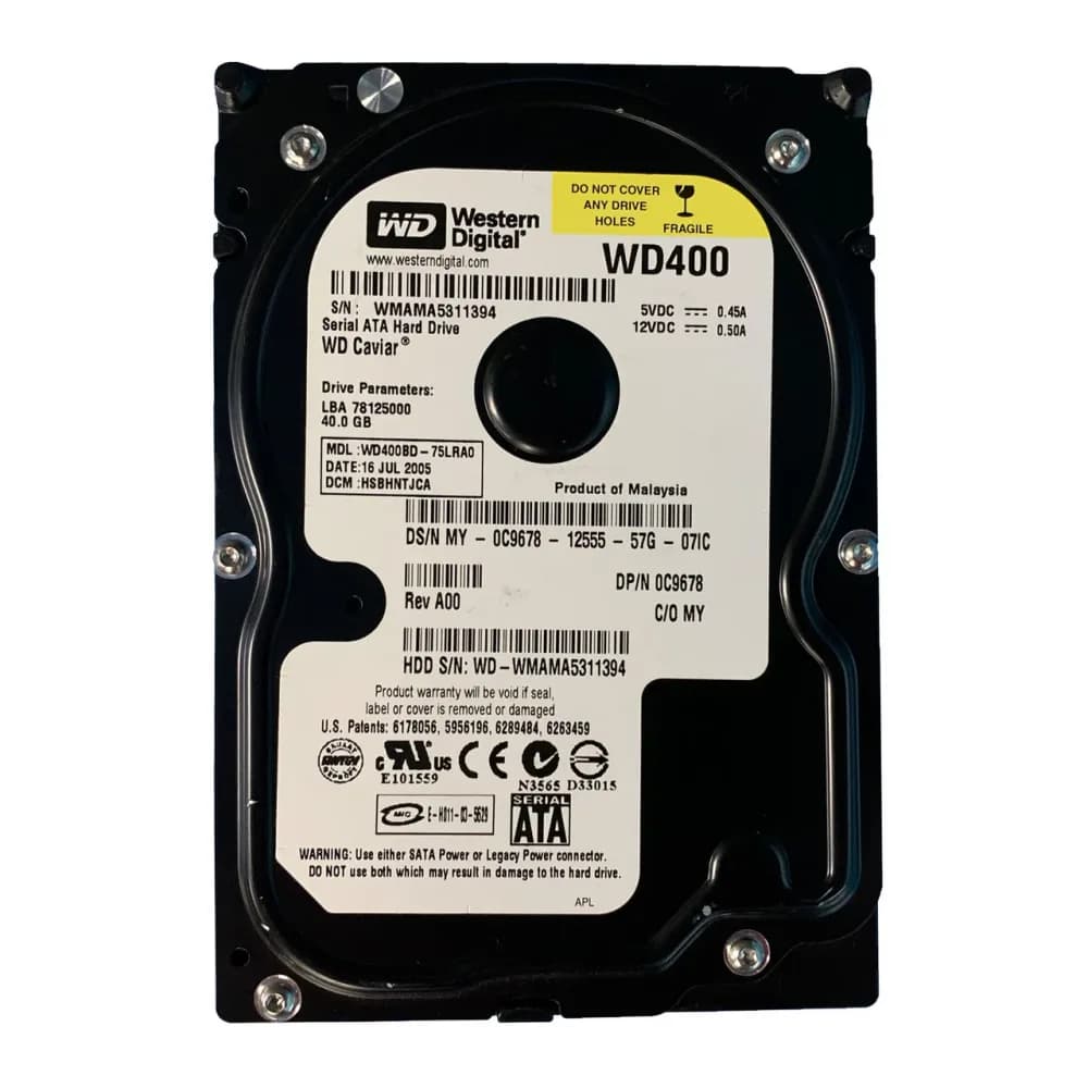 Dell C9678 40GB 1.5Gb/s SATA