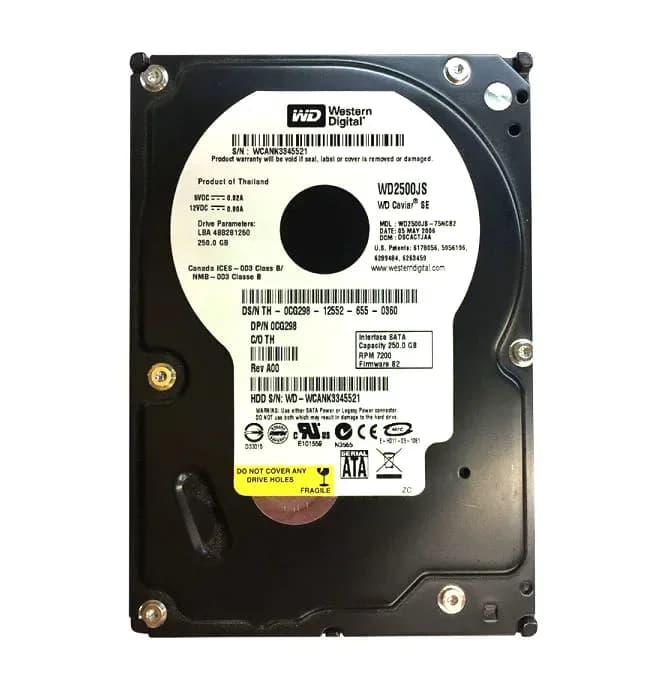 Dell CG298 250GB 3Gb/s SATA