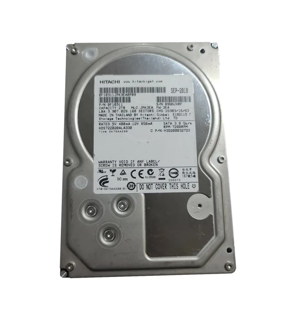 HGST DK7SAA200 2TB 3Gb/s SATA