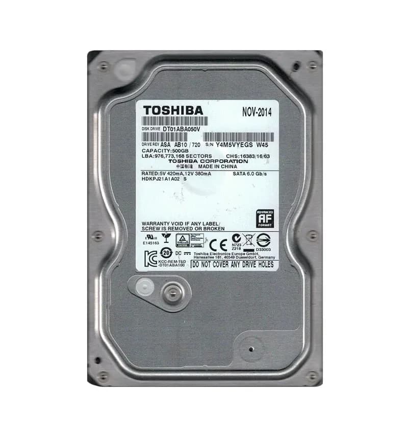 Toshiba DT01ABA050V 500GB 6Gb/s SATA