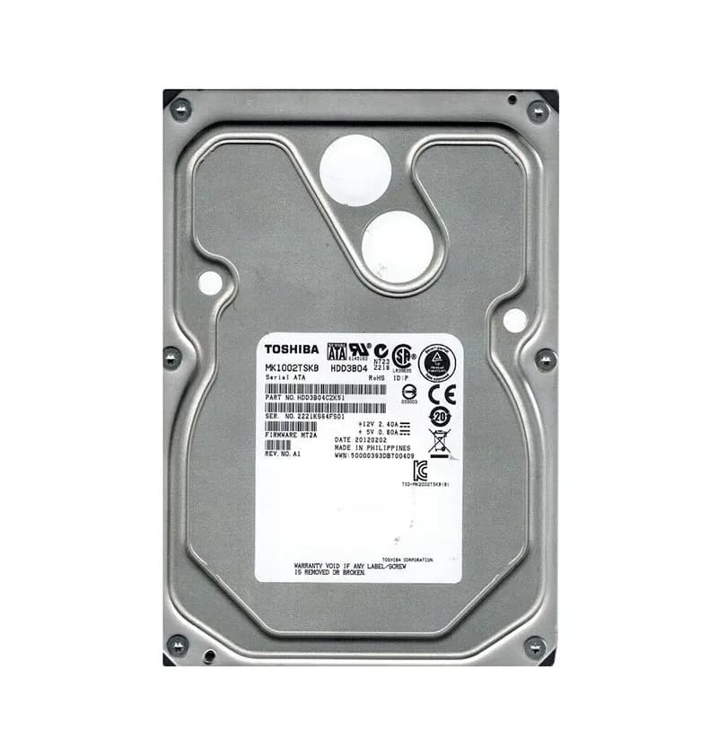 Toshiba HDD3B04 1TB 3Gb/s SATA