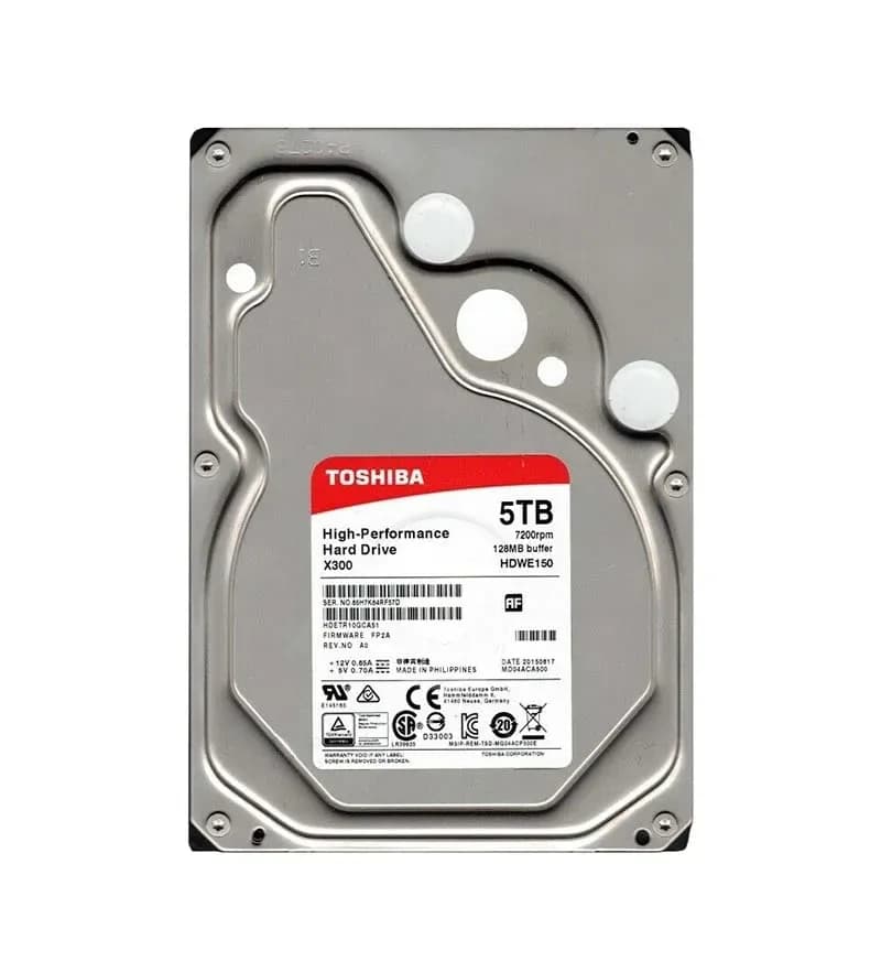 Toshiba HDETR10 5TB 6Gb/s SATA