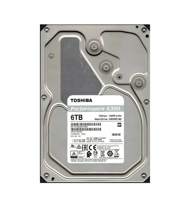 Toshiba HDETS10 6TB 6Gb/s SATA
