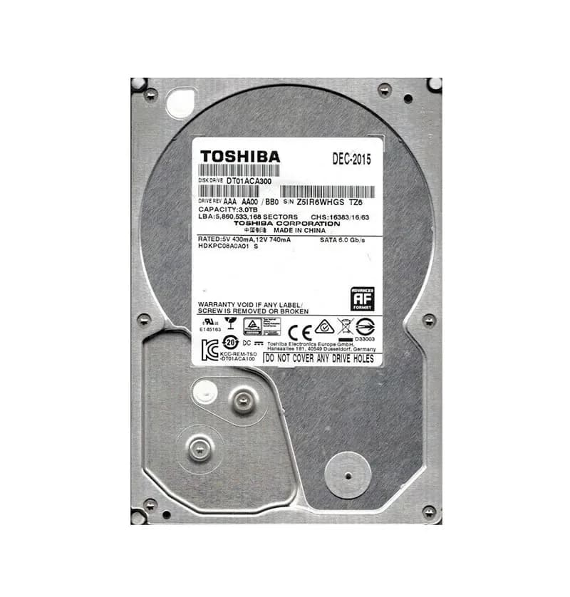 Toshiba HDKPC08 3TB 6Gb/s SATA