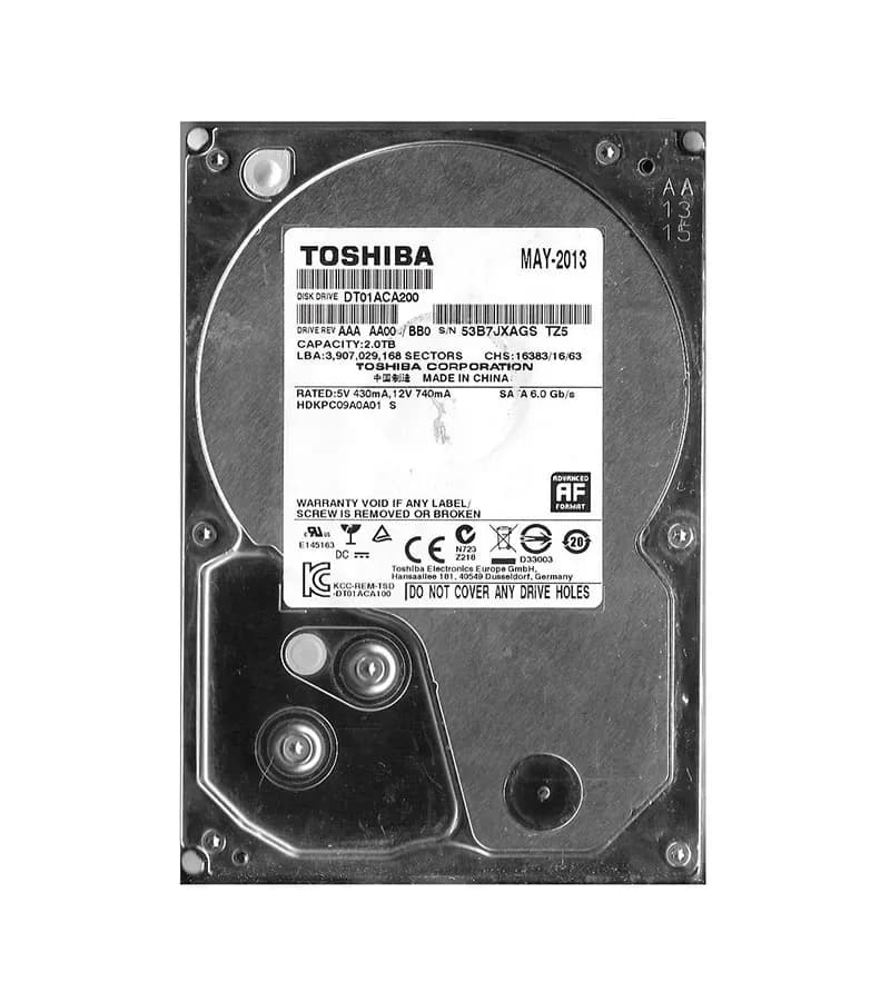 Toshiba HDKPC09 2TB 3Gb/s SATA