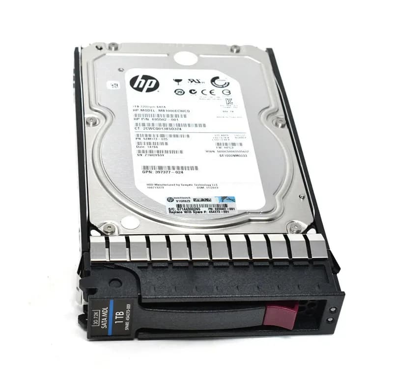 HPE MB1000ECWCQ 1TB 3Gb/s SATA
