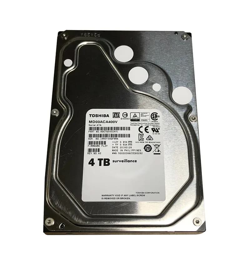 Toshiba MD03ACA400V 4TB 6Gb/s SATA