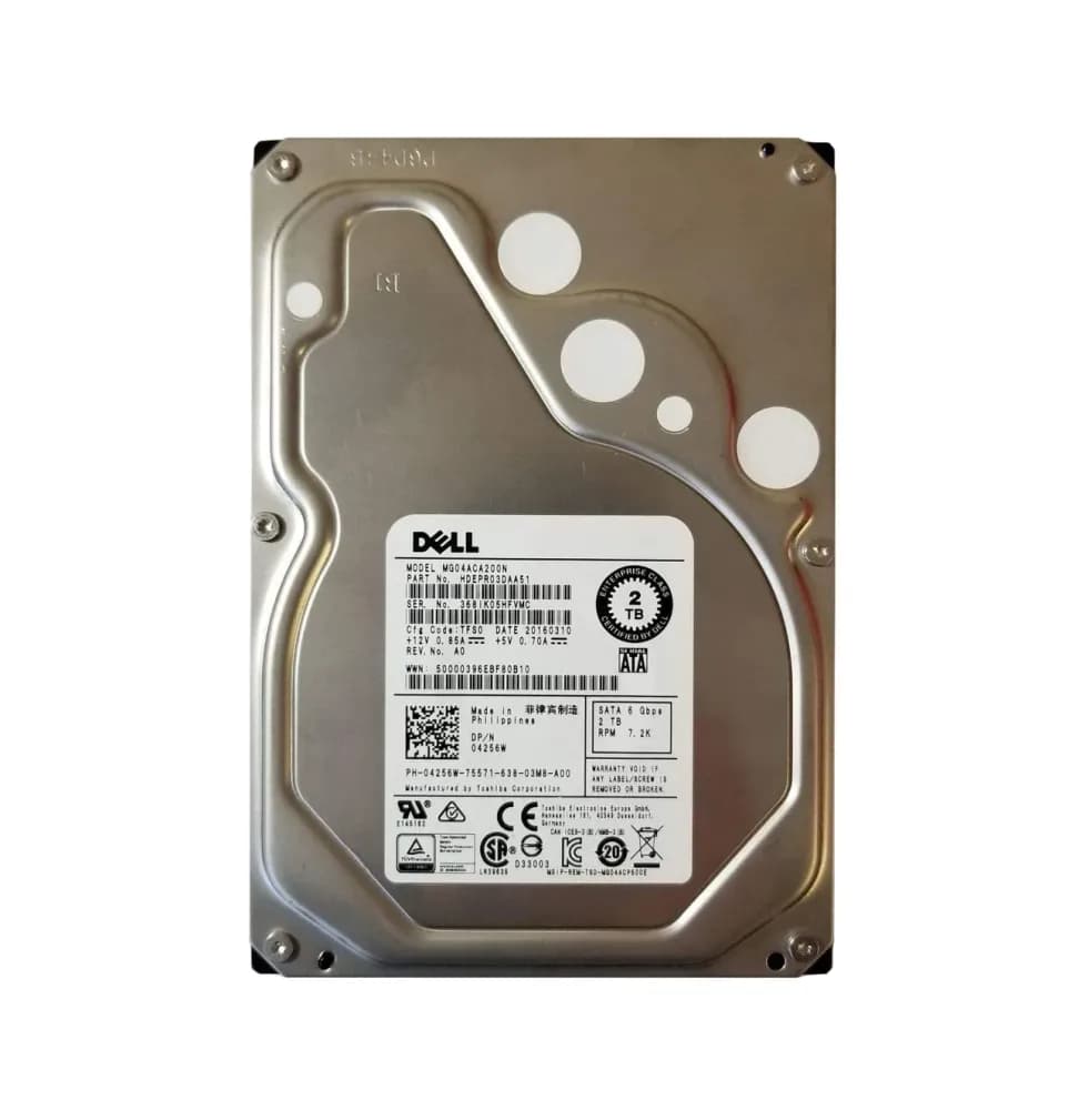 Toshiba MG04ACA200N 2TB 6Gb/s SATA