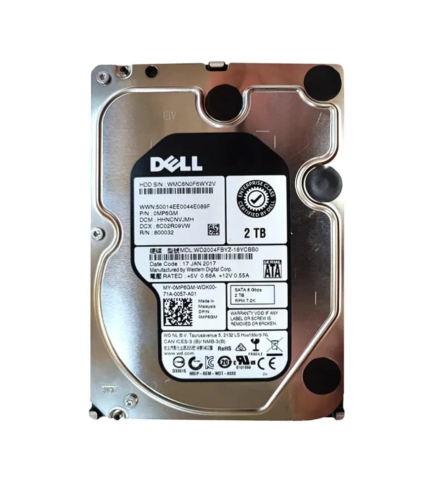 Dell MP6GM 2TB 6Gb/s SATA