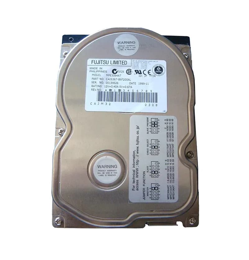 Toshiba MPE3064AT 6.4GB IDE Ultra ATA/66 (ATA-5)