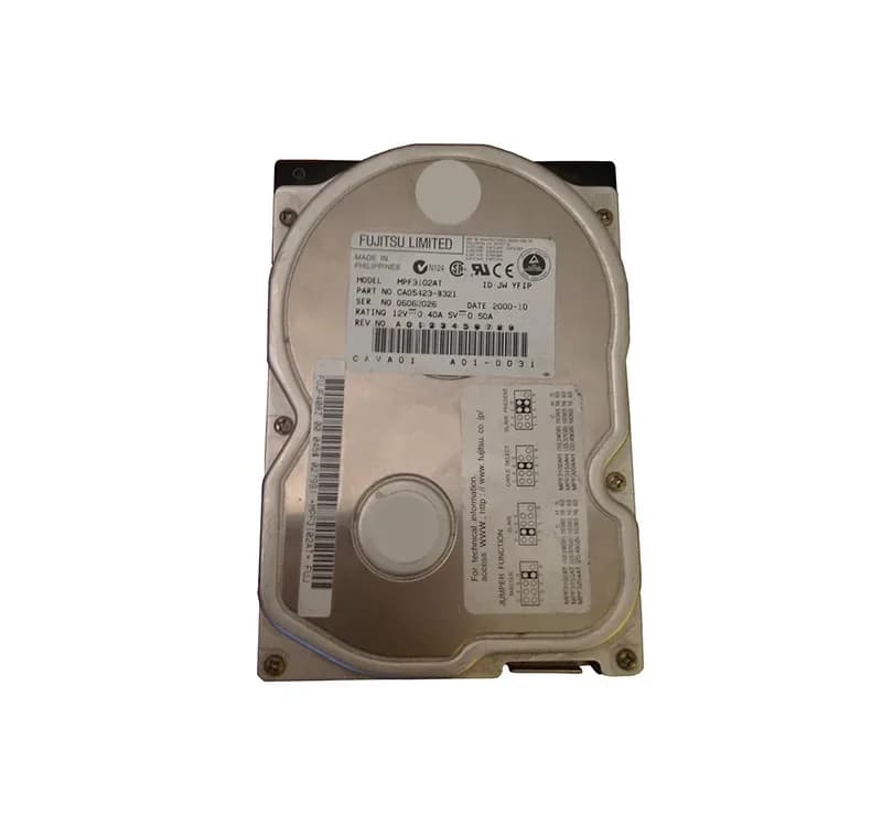 Fujitsu MPF3102AT 10.2GB IDE Ultra ATA/66 (ATA-5)