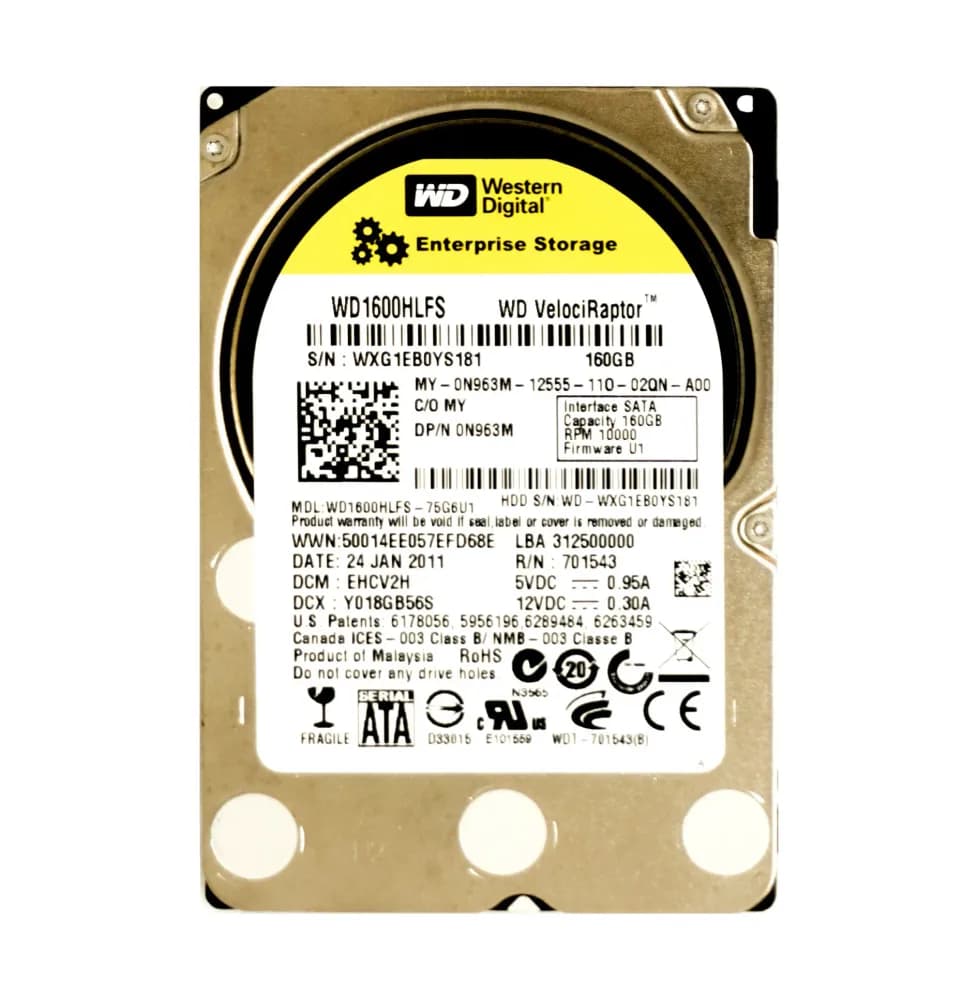 Dell N963M 160GB 3Gb/s SATA