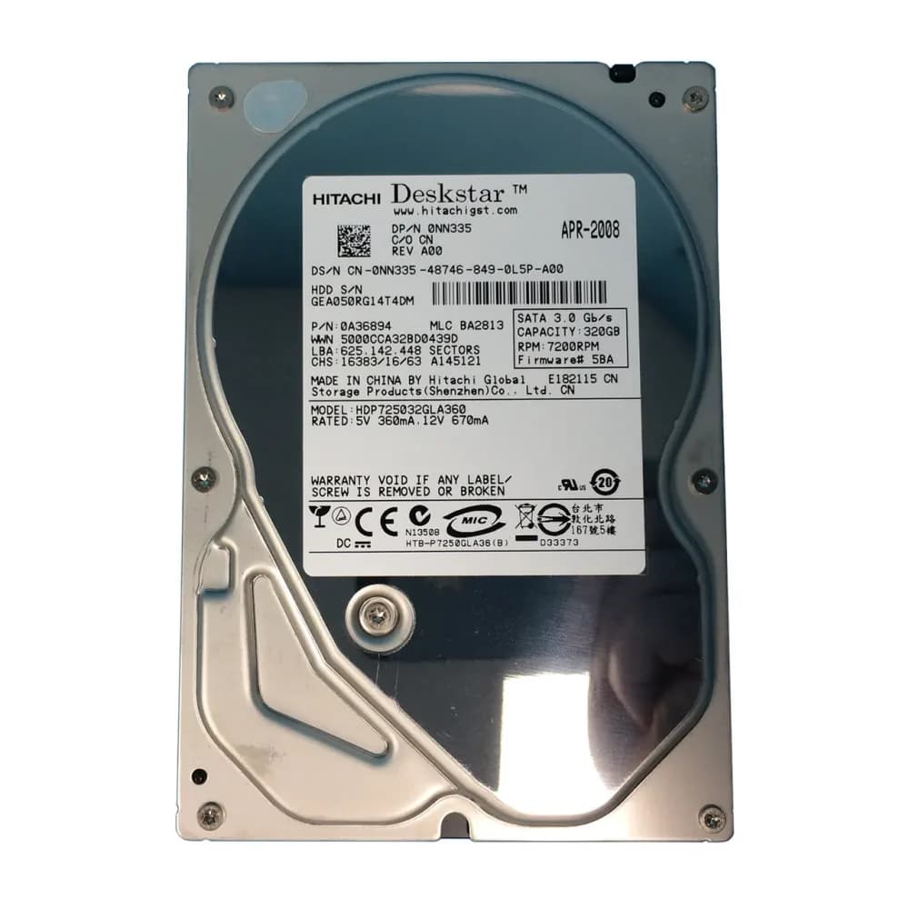 Dell NN335 320GB 3Gb/s SATA