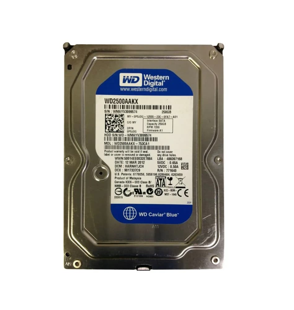 Dell P5JDG 250GB 6Gb/s SATA