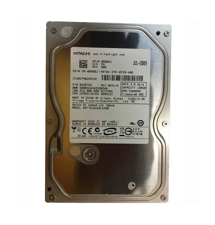 Dell R086J 160GB 3Gb/s SATA