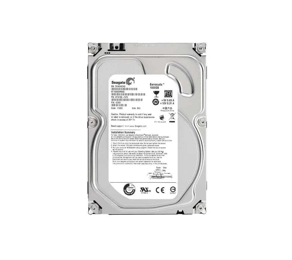 Seagate ST1000DM000 1TB 3Gb/s SATA