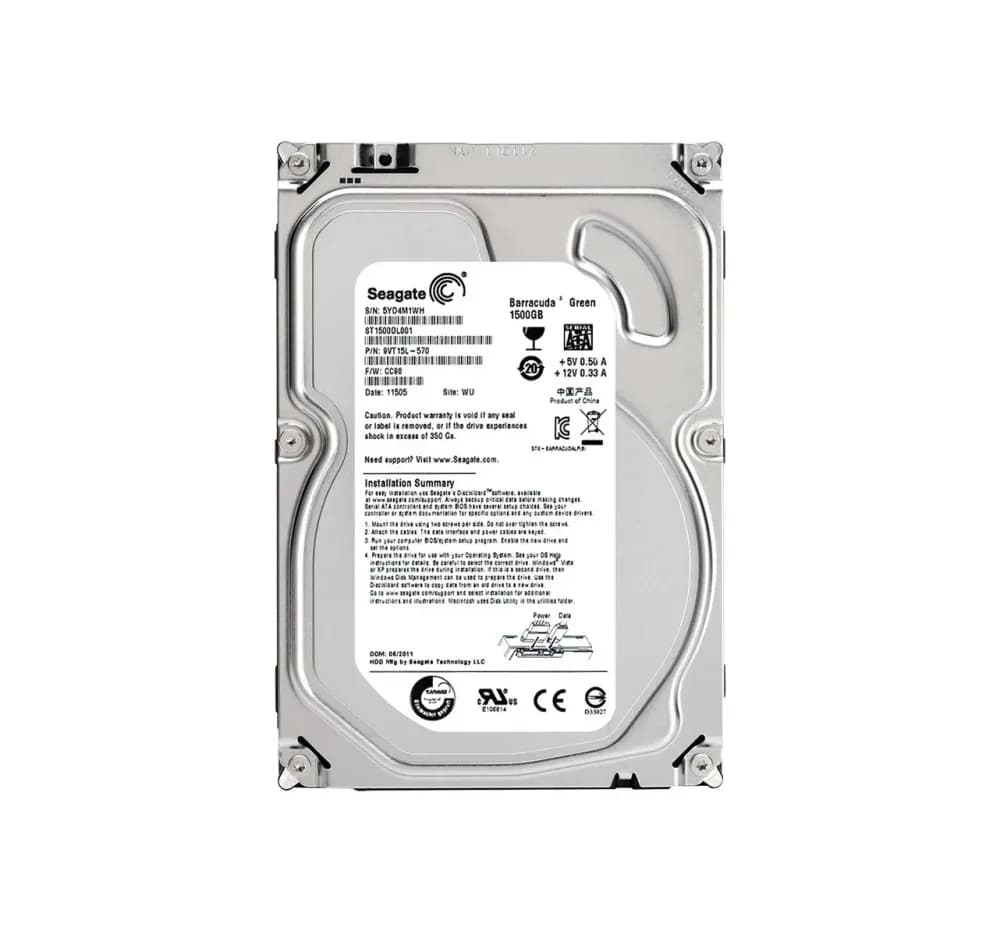 Seagate ST1500DL001 1.5TB 6Gb/s SATA