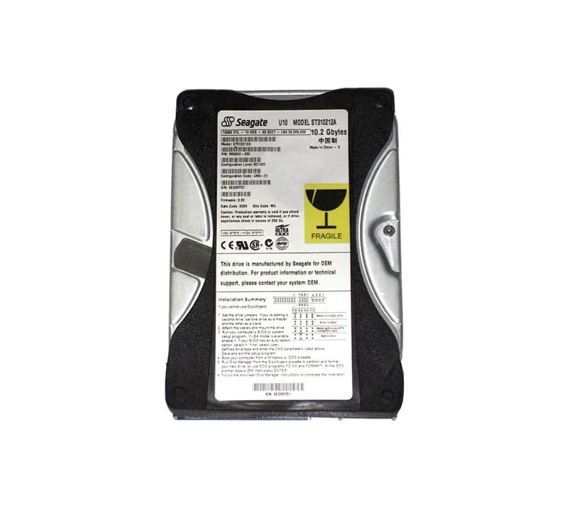 Seagate ST310212A 10.2GB IDE Ultra ATA/66 (ATA-5)