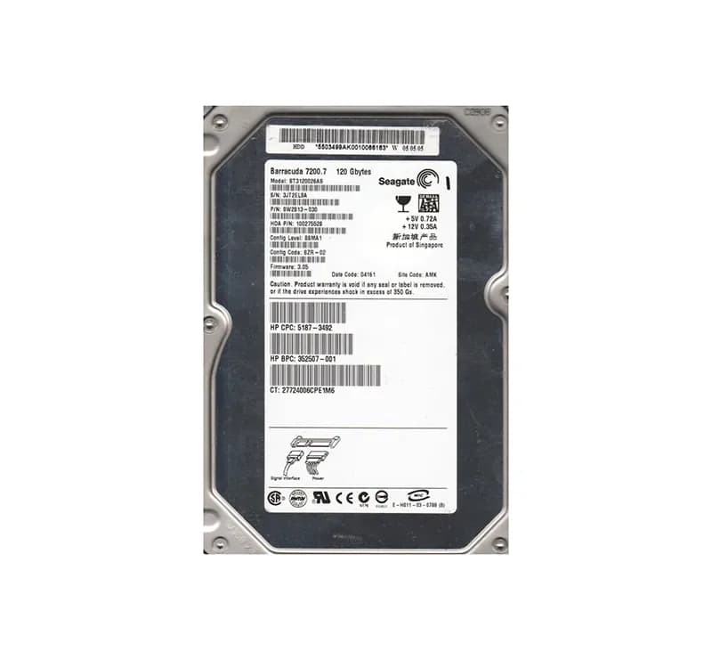 Seagate ST3120026AS 120GB 1.5Gb/s SATA