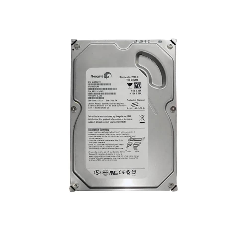 Seagate ST3160212AS 160GB 3Gb/s SATA